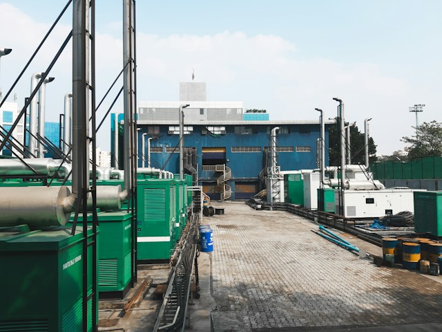 Ilustrasi genset perkins 20 kva