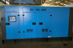 Jual Genset SDEC 250 kVA Daigenko (Silent Type)