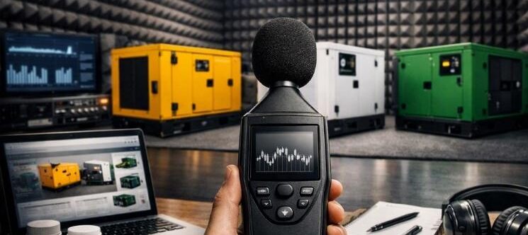 Cara Membandingkan dB Genset Silent Type Antar Merek