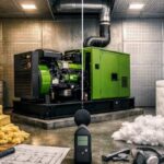Cara Membuat Ruang Genset Kedap Suara Rockwool atau Glasswool