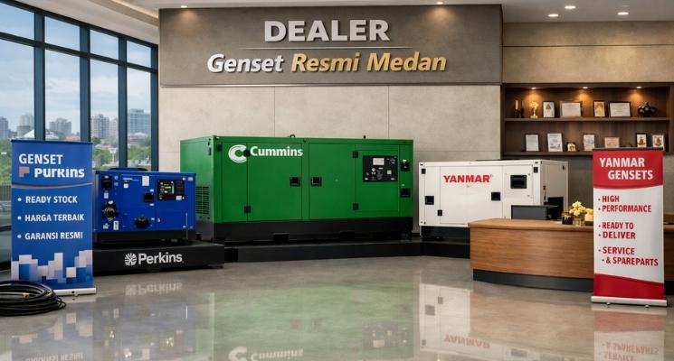 Dealer Genset Resmi Medan 5 Cara Verifikasi + Daftar Kontak