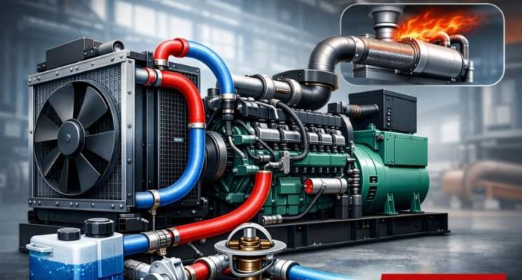 Sistem Pendingin Genset Diesel: Checklist dan Jadwal Perawatan