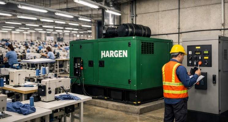 Genset Pabrik Garmen 100 Mesin Jahit Berapa kVA