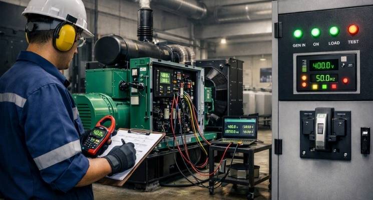 Kenapa Genset Baru Harus Test-Commissioning Sebelum Dioperasikan