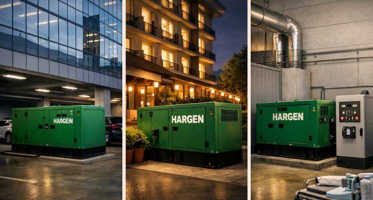 Kenapa Perkantoran, Hotel, dan RS Wajib Genset Silent Type