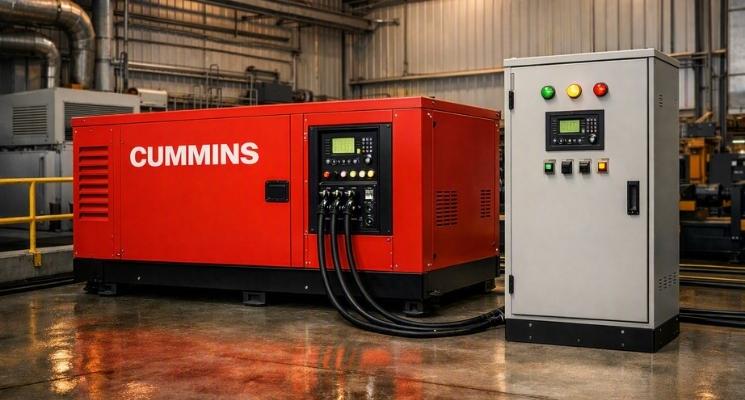 Cummins 350 kVA Silent + Panel ATS HARGEN