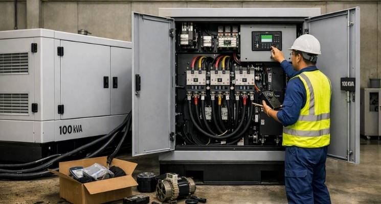Harga Panel AMF ATS 100 kVA Jakarta Tangerang HARGEN