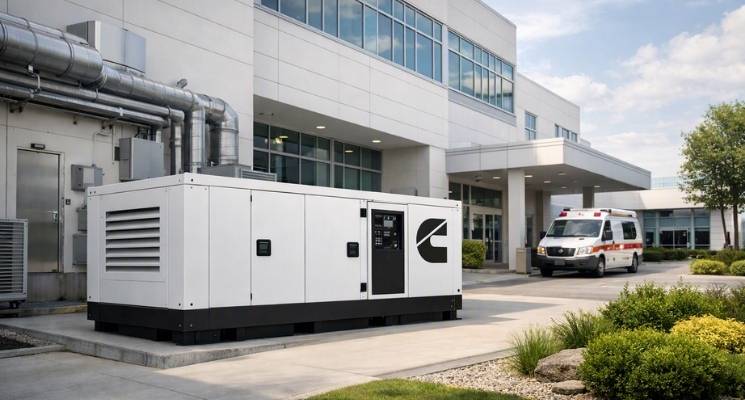 Jual Genset Silent 20–100 kVA untuk Rumah Sakit HARGEN