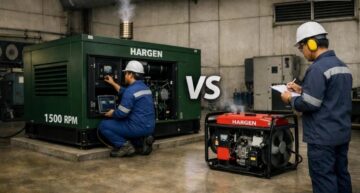 Perbedaan Genset 1500 RPM dan 3000 RPM Mana yang Lebih Baik