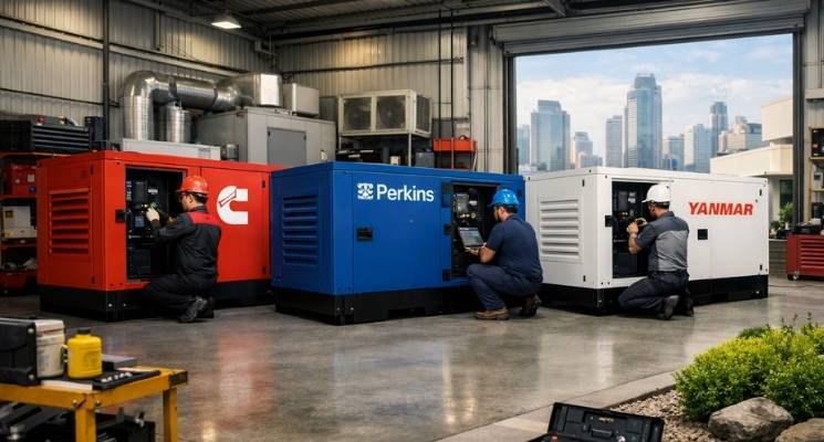 Service Genset Cummins Perkins Yanmar Jakarta HARGEN