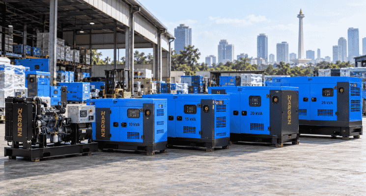 Distributor Genset 10–25 kVA Jakarta Ready Stock