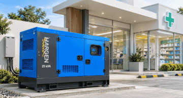 Genset 25 kVA 3-Phase untuk Klinik dan Apotek