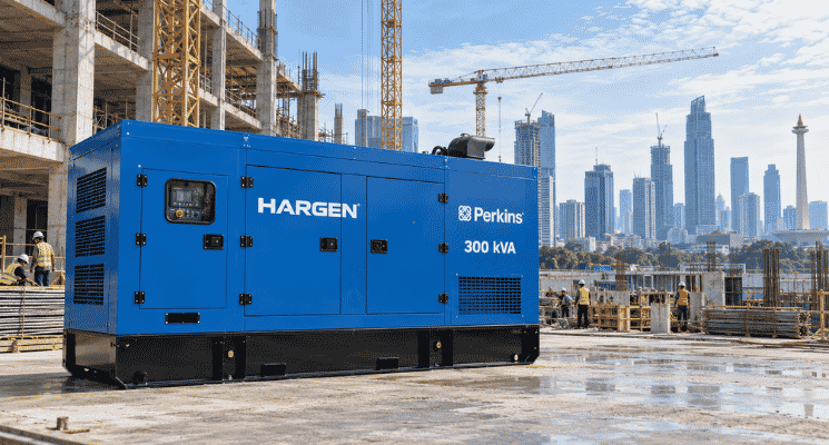 Harga Genset Perkins 300 kVA untuk Kontraktor Jakarta HARGEN
