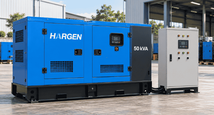 Jual Perkins 50 kVA Silent + Panel ATS