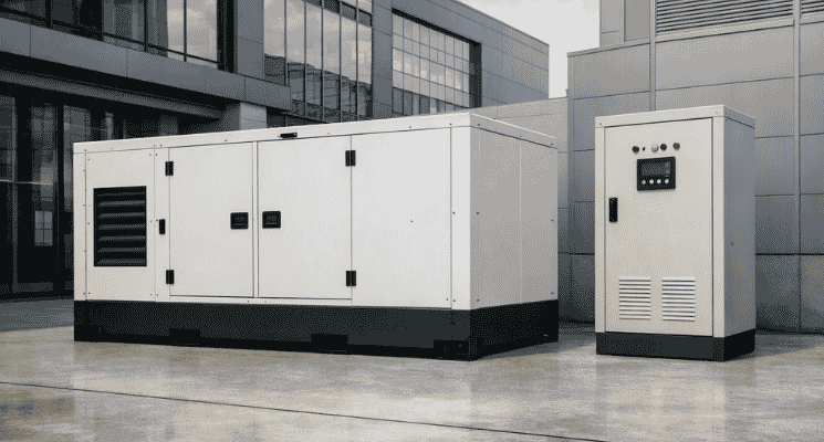 Order Genset Silent 100 kVA Gedung + Panel ATS Jabodetabek