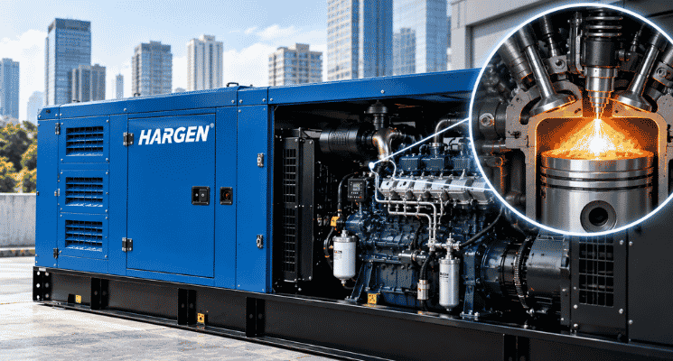 skema pengapian genset 4 tak